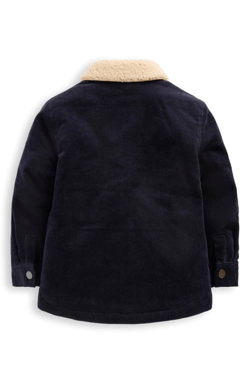 Mini Boden Kids' Collared Corduroy Jacket In Blue