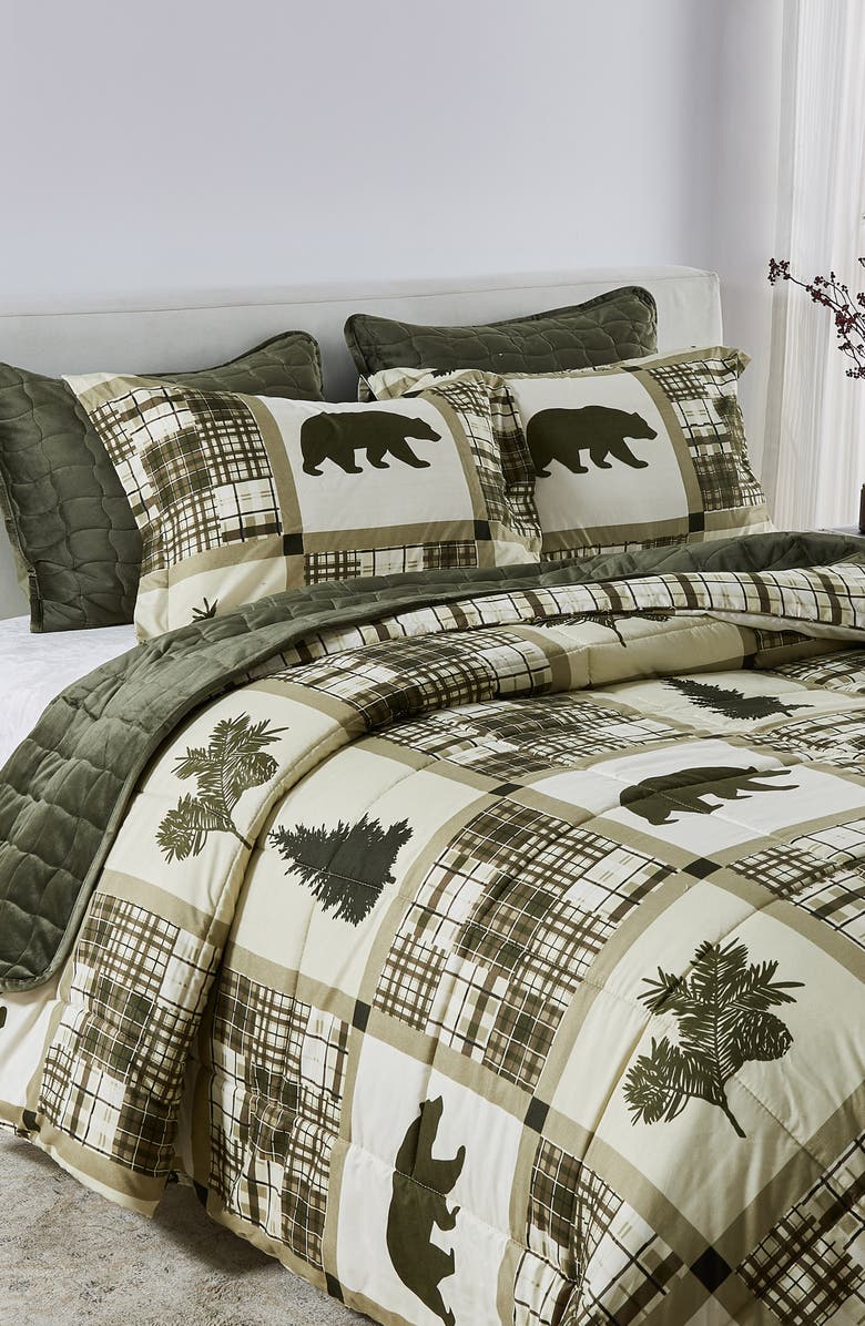 Woven & Weft Lodge Comforter Set, Alternate, color, Stonehurst