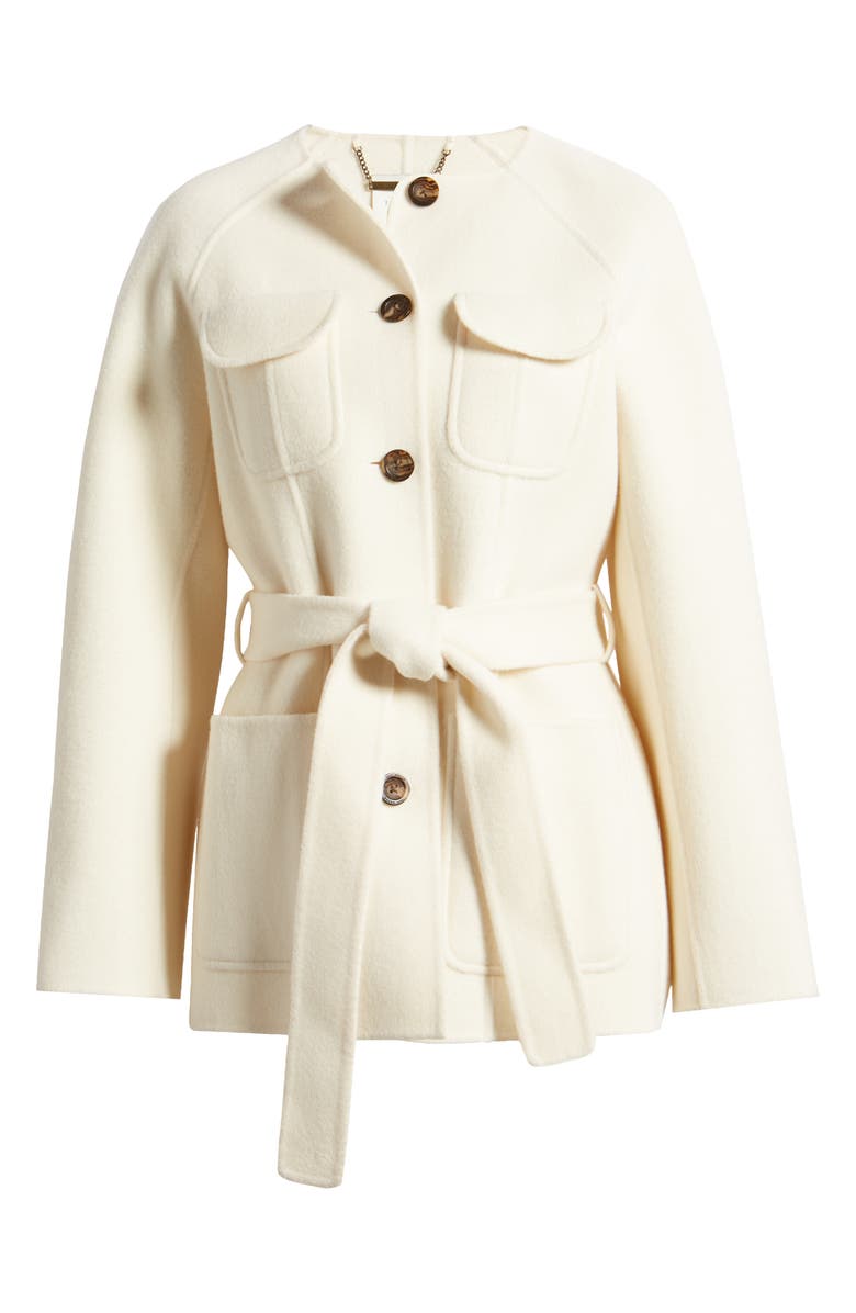 Ted Baker London Lesliiy Wool Blend Belted Coat, Alternate, color, 