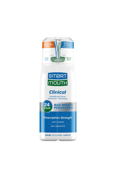Clinical Zinc Activated Mouthwash Anti-plaque Anti-gingivitis 16 Fl Oz 16 Fl Oz