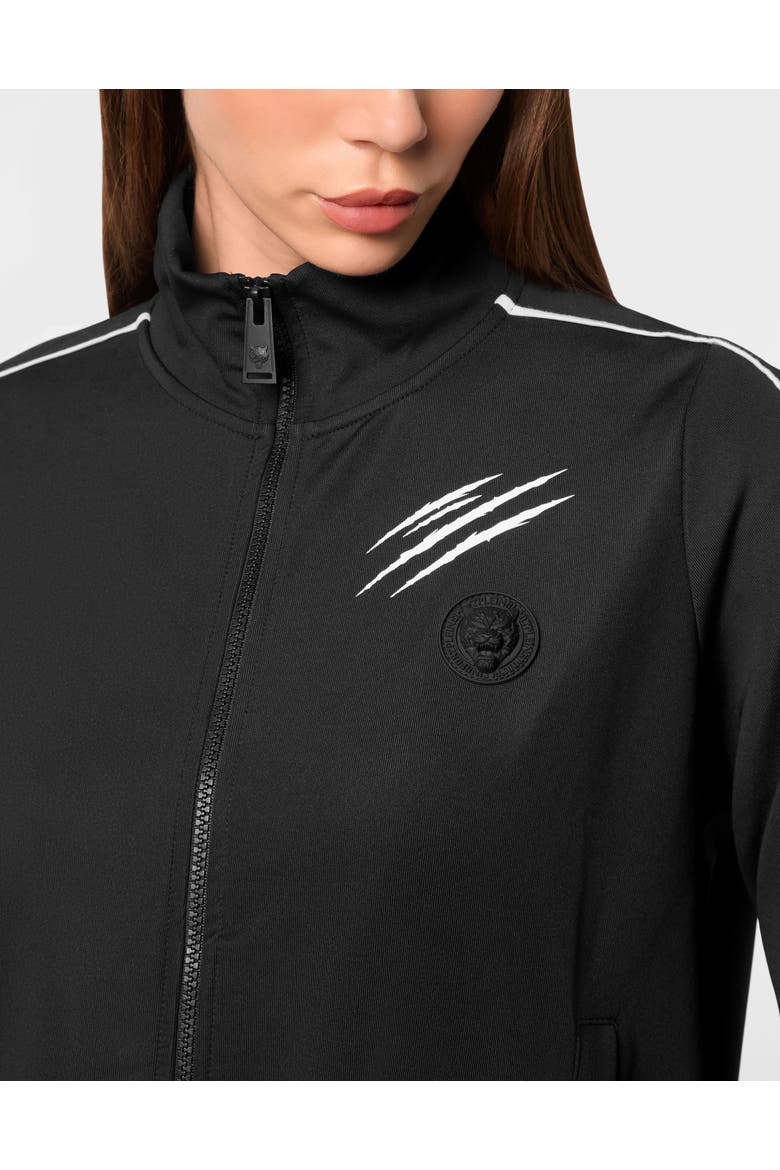 Sweatjacket Women, Alternate, color, black