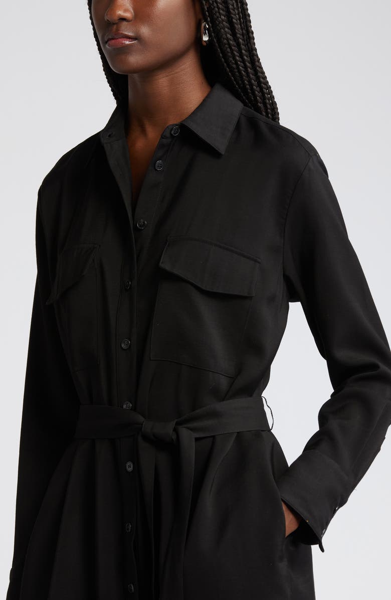 Nordstrom Long Sleeve Belted Shirtdress, Alternate, color, 