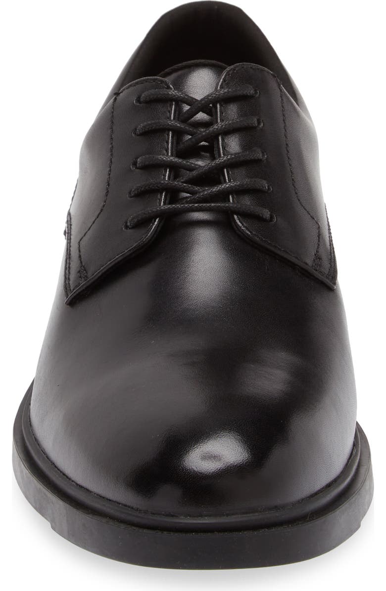 NORDSTROM RACK Charlie Comfort Plain Toe Derby, Alternate, color, Black