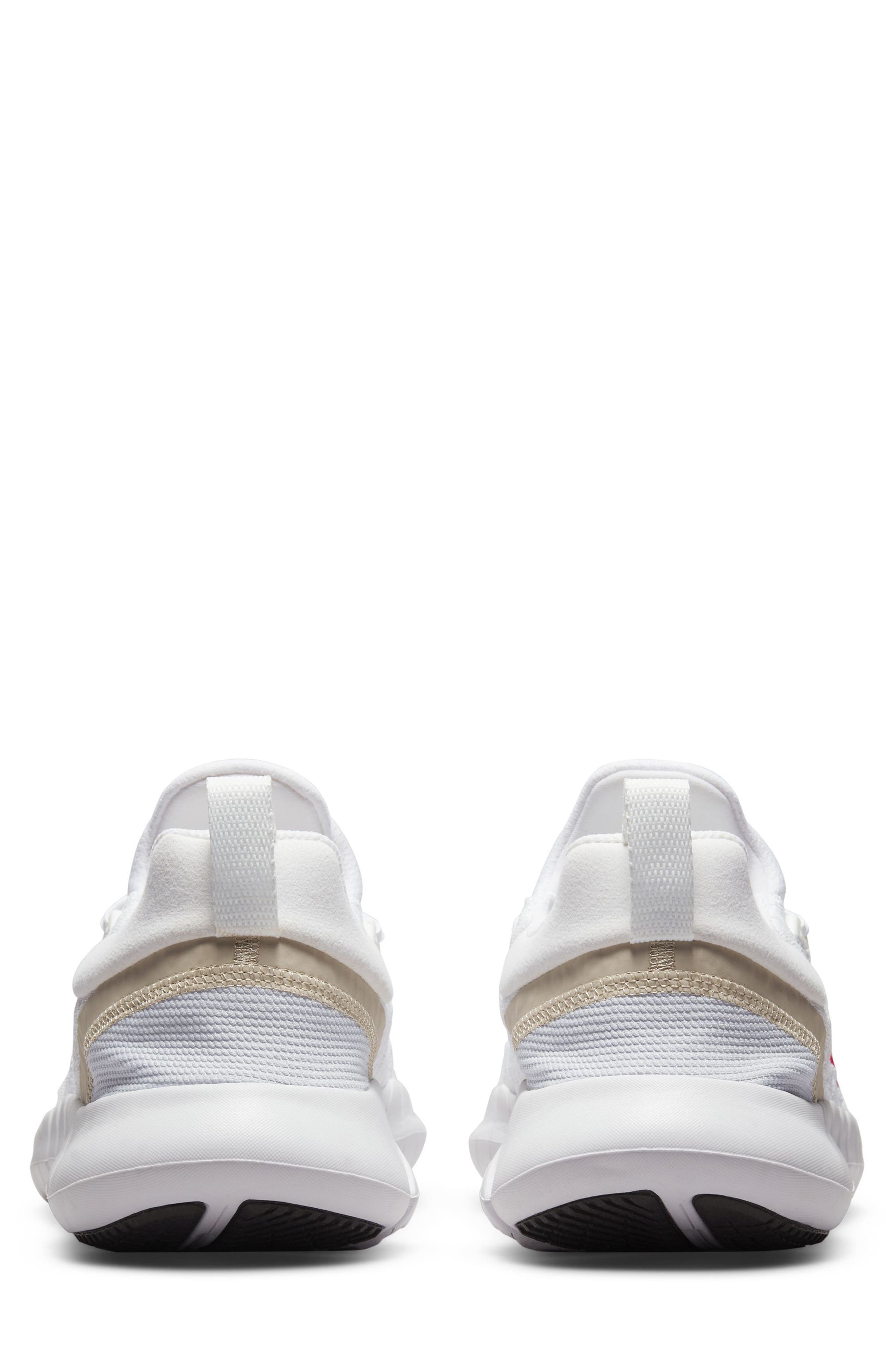 Nike Free Run 5.0 Running Shoe, Alternate, color, White/ Siren Red/ Off White