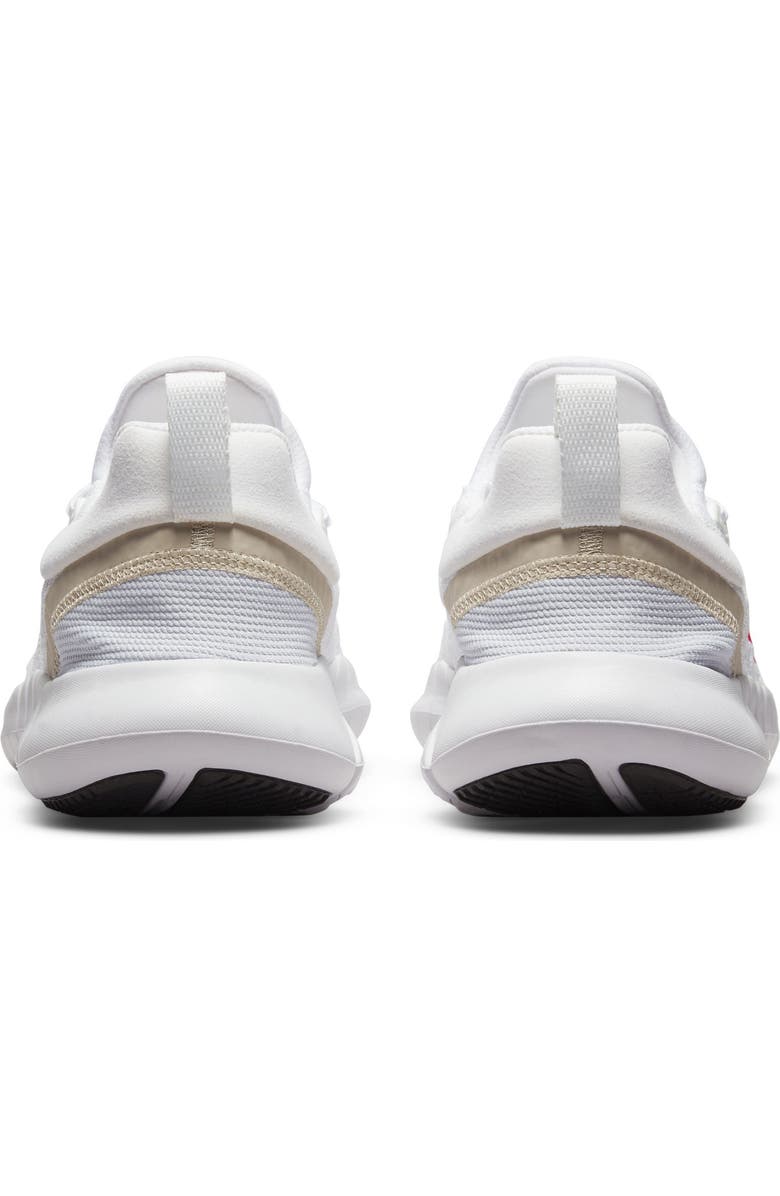 Nike Free Run 5.0 Running Shoe, Alternate, color, White/ Siren Red/ Off White