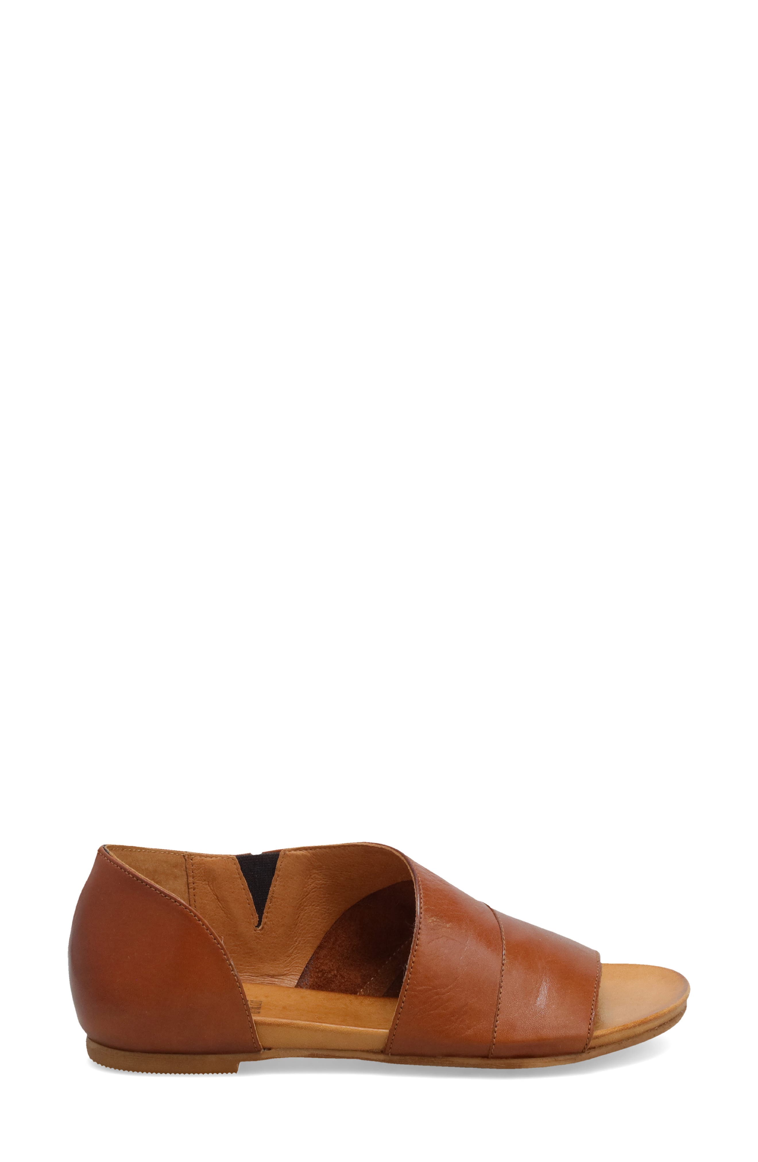Allegra Sandal, Alternate, color, BRANDY LEATHER