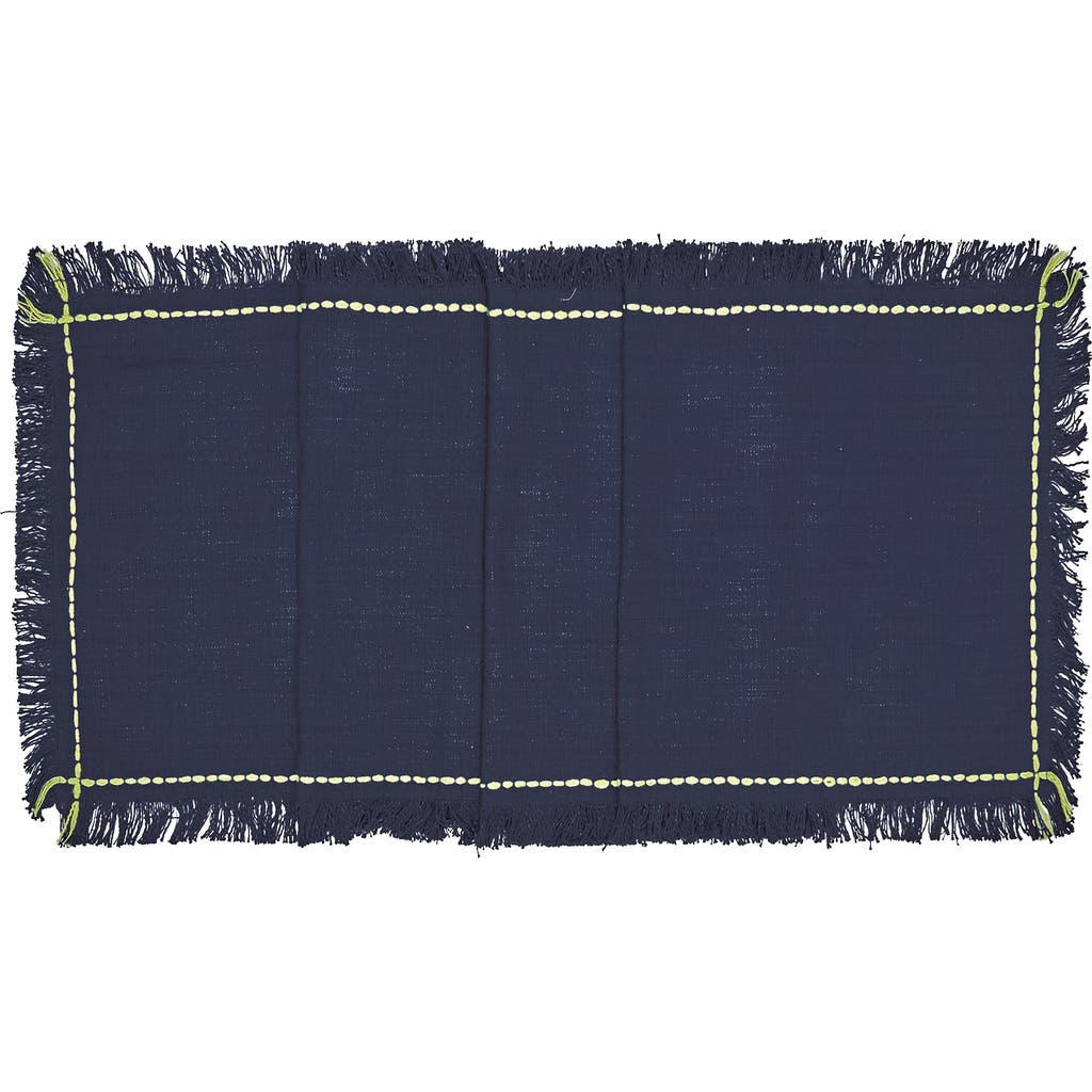 Carol & Frank Cheryl Runner In Blue