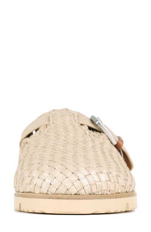 Shop Gentle Souls By Kenneth Cole Gentle Souls Brantley Mule In Sand Woven Leather