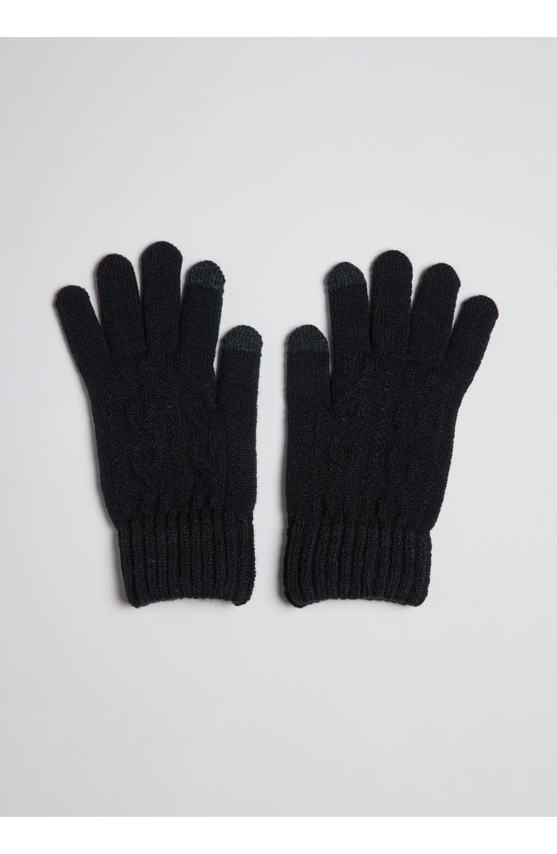 Hat Attack Frosty Touch Glove, Main, color, Black