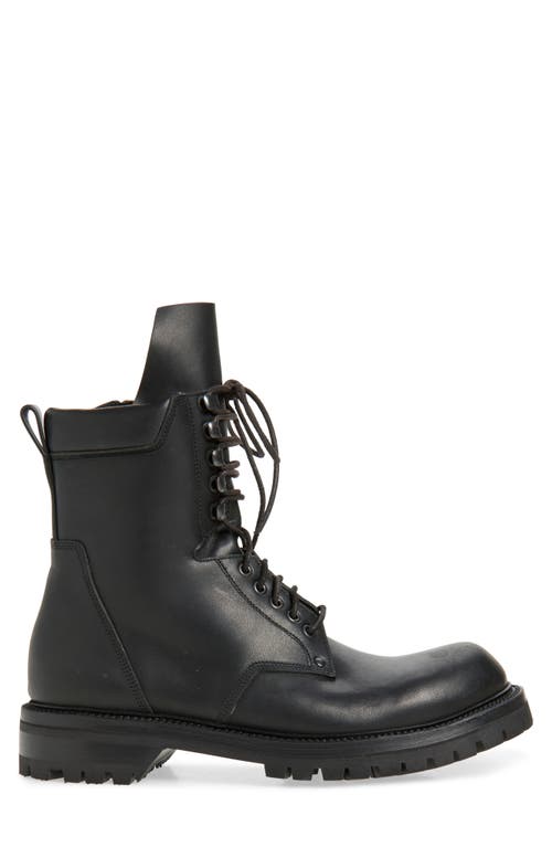 Rick Owens Army Lace-up Boot