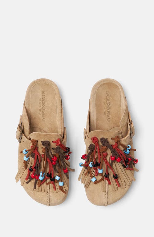 Scarosso Gea Suede Mules