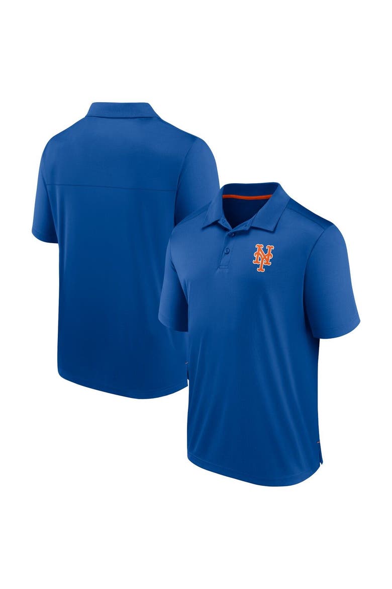 Men's Fanatics Branded  Royal New York Mets Fitted Polo, Main, color, Royal