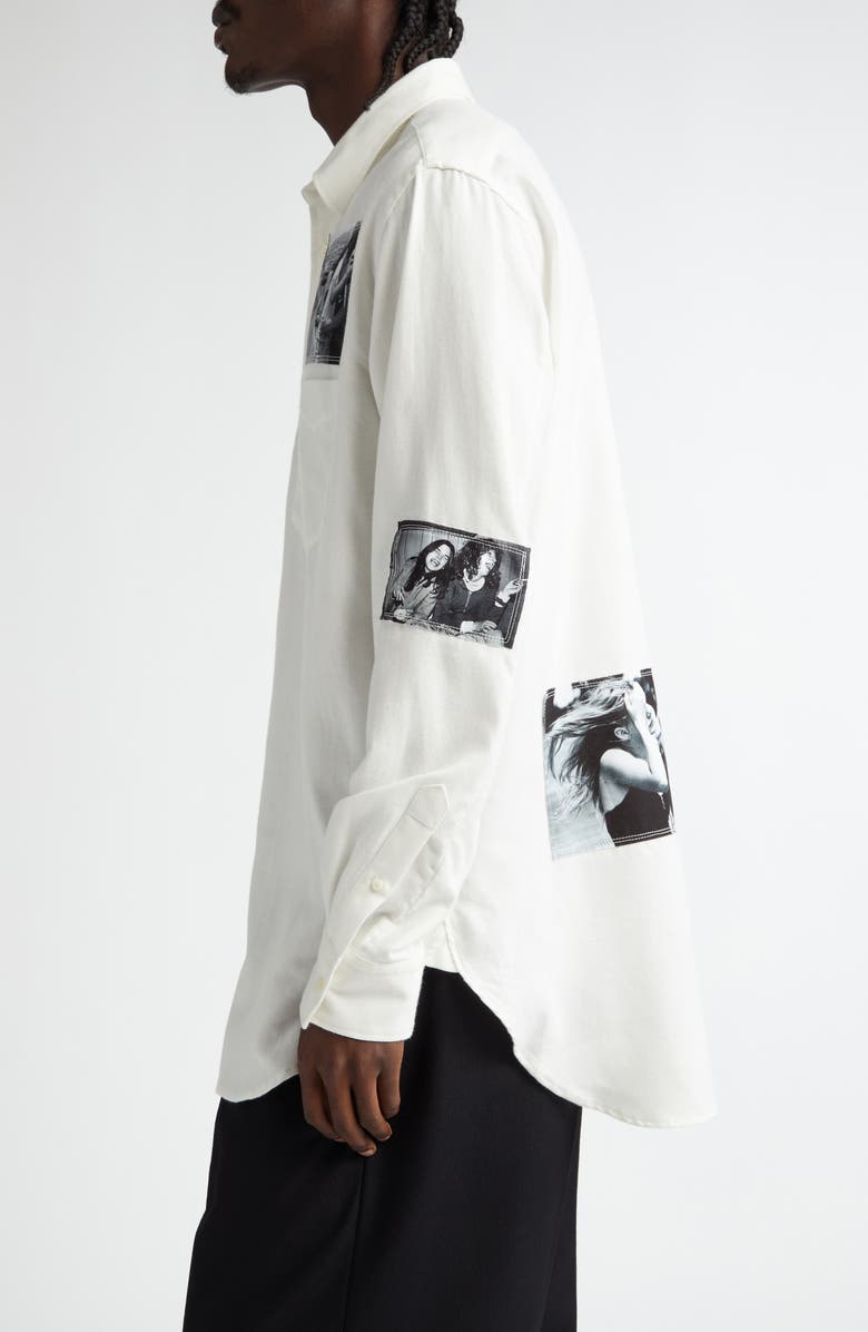 Joseph Szabo Photo Patch Button-Up Shirt