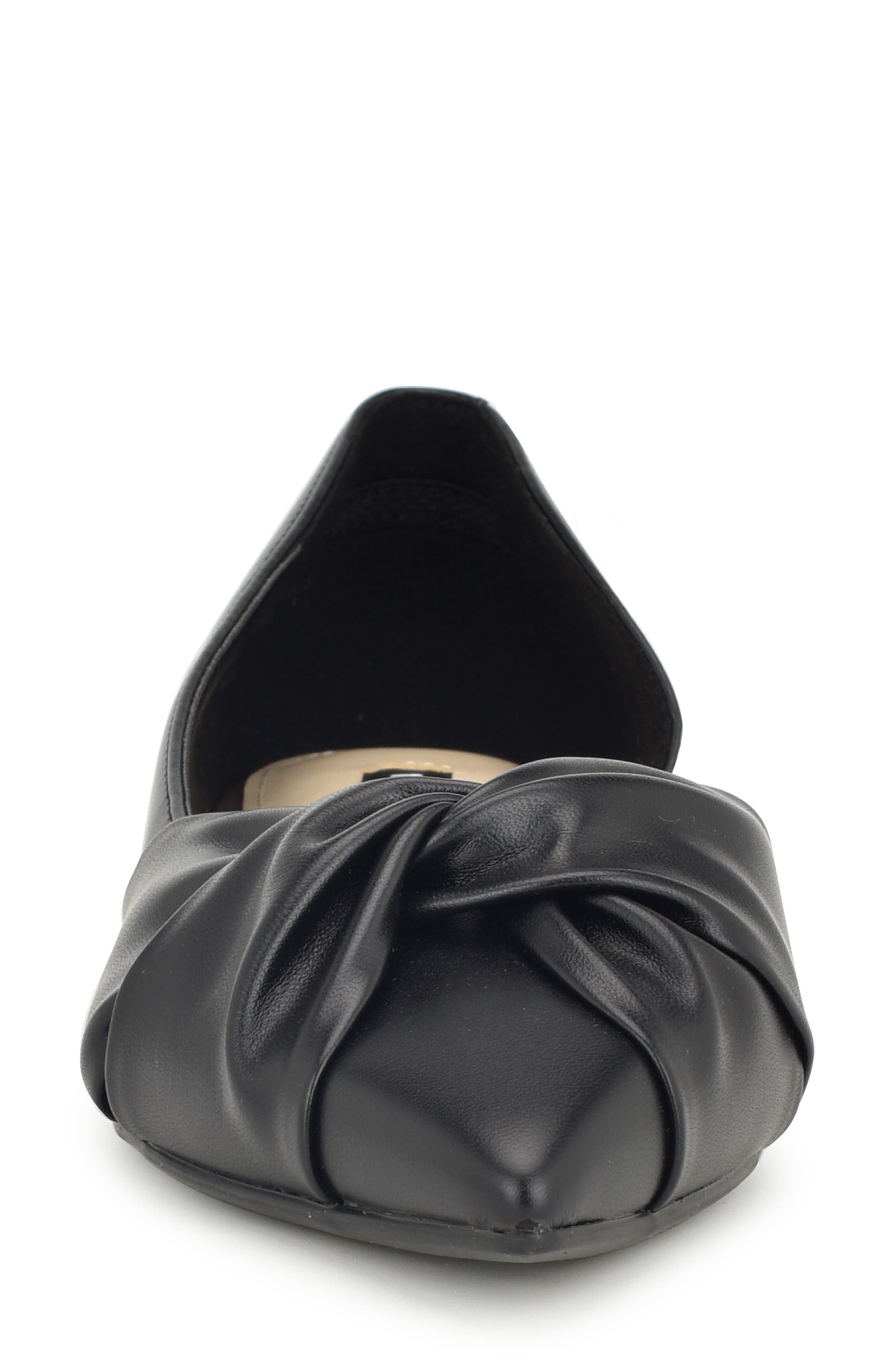 Nine West Briane Half d'Orsay Pointed Toe Flat, Alternate, color, 