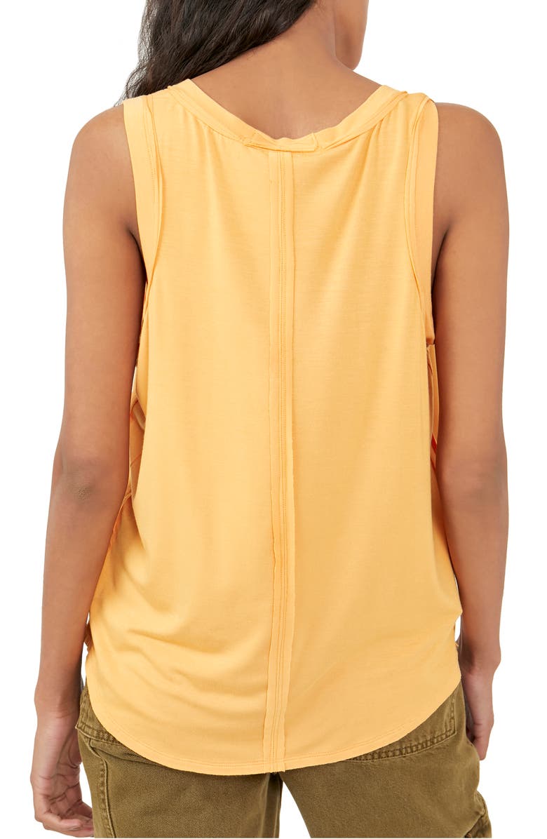 Free People We the Free Moon Dance Tank, Alternate, color, Carrot Ginger