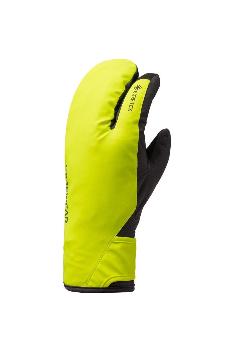 Endure Gore-Tex Insulated Trigger Glove - Men's, Main, color, Neon Yellow/Black