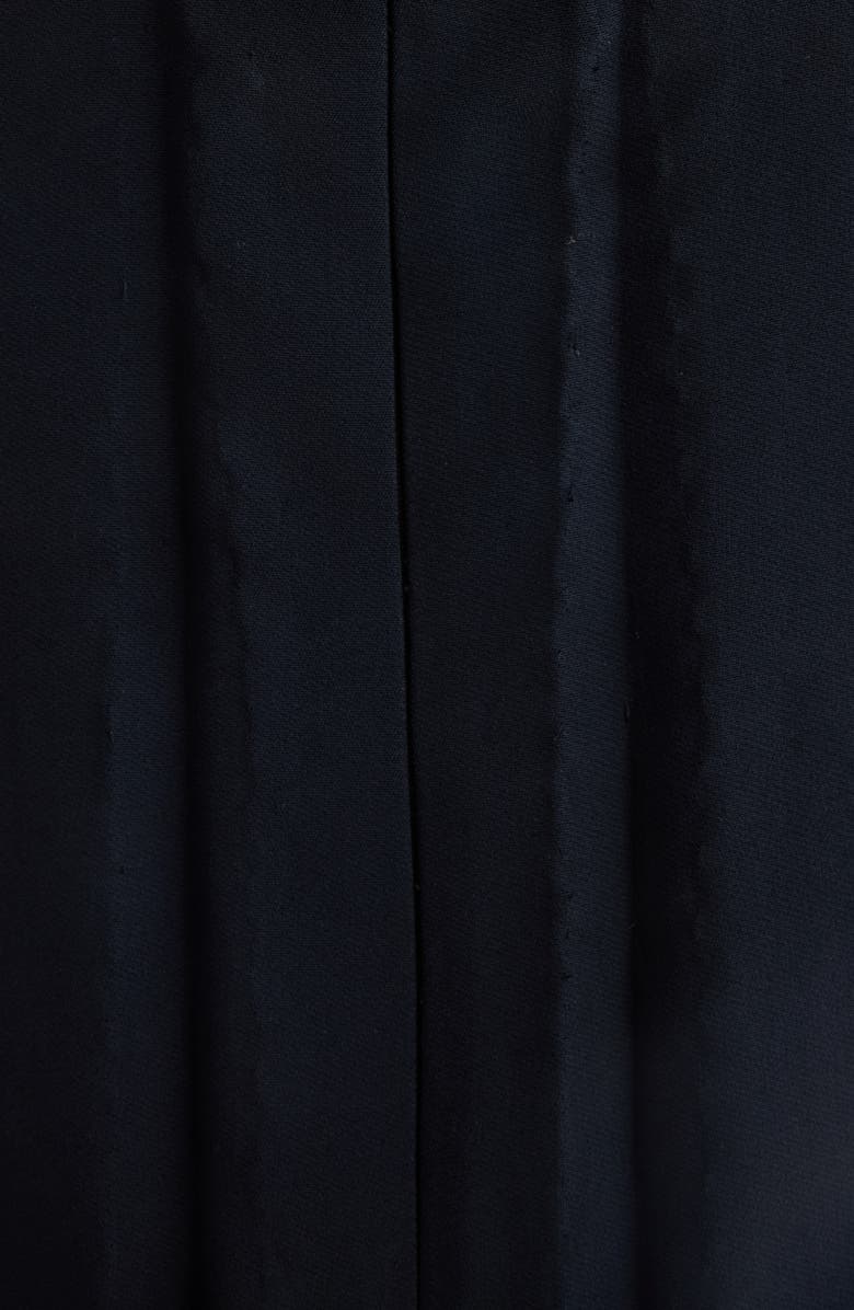 Givenchy Cutaway Satin Minidress, Alternate, color, Black