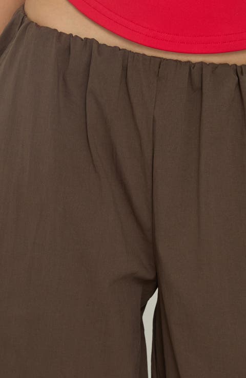 Lunea Wide Leg Cargo Pants