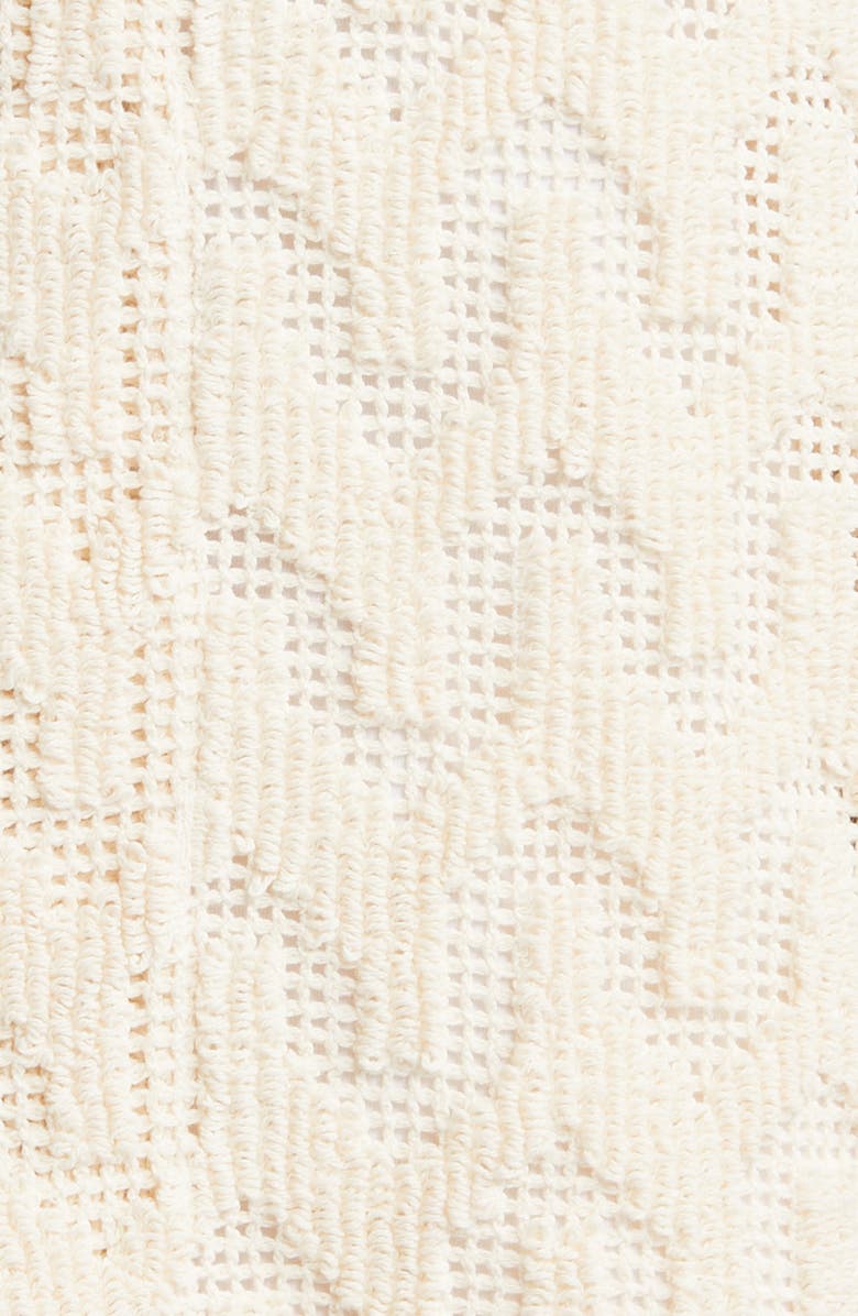 OAS Atlas Crochet Camp Shirt, Alternate, color, 