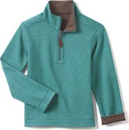 Johnston & Murphy Kids' Reversible Quarter Zip Pullover
