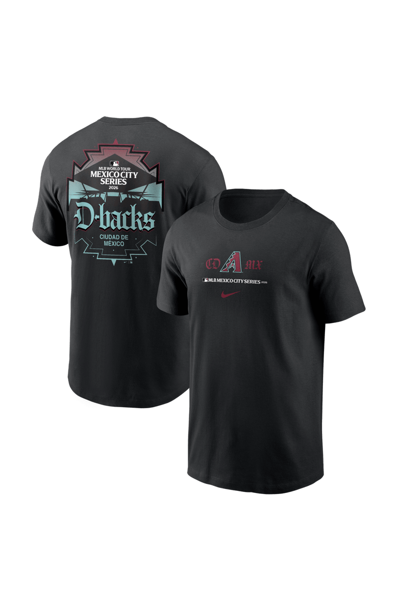 Nike Men's Nike Black Arizona Diamondbacks MLB World Tour: Mexico City Series Graphic T-Shirt, Main, color, Black