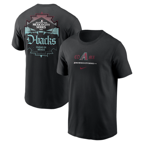 Men's Nike  Black Arizona Diamondbacks MLB World Tour: Mexico City Series Graphic T-Shirt