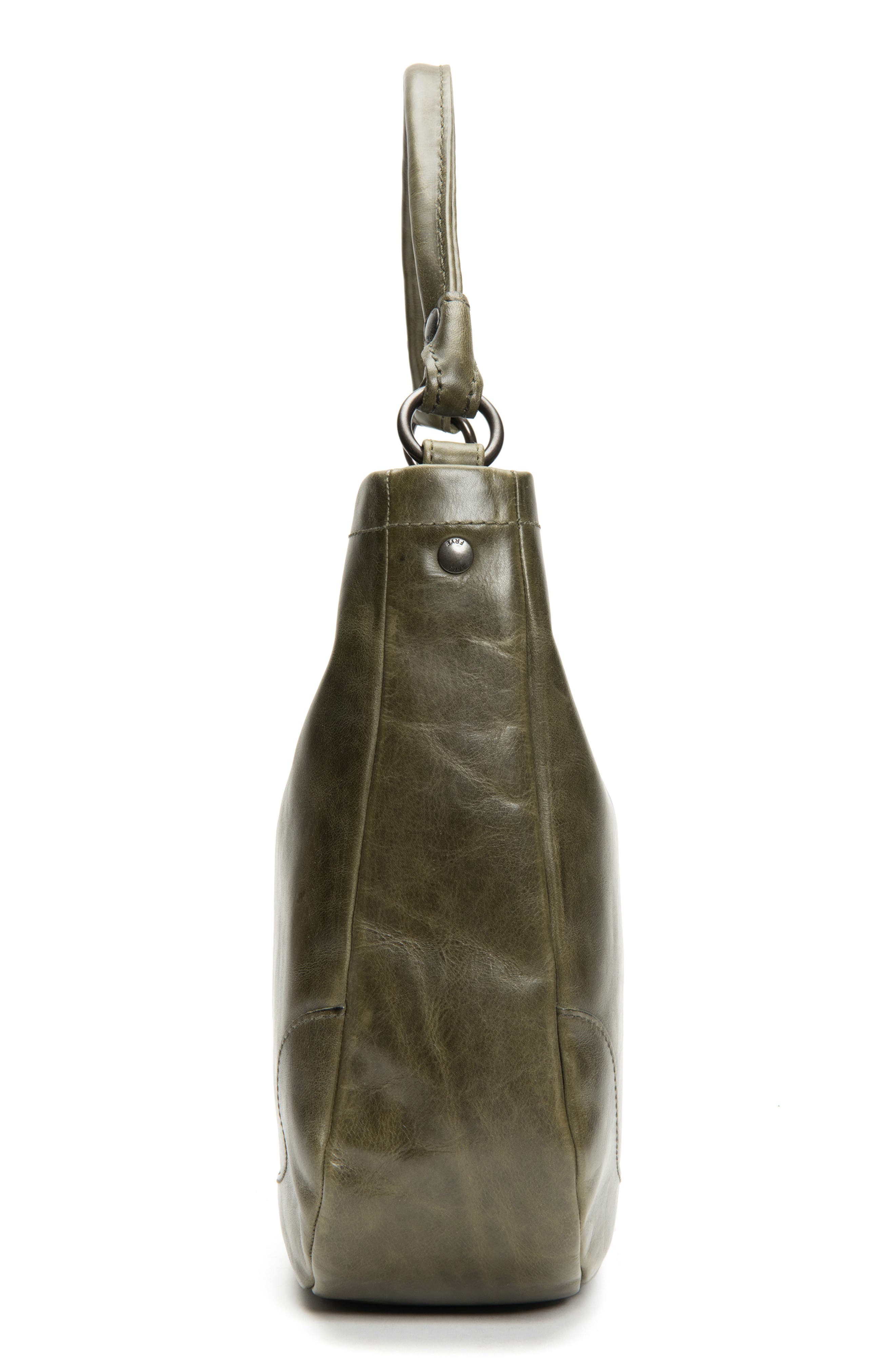Frye Melissa Leather Hobo, Alternate, color, 