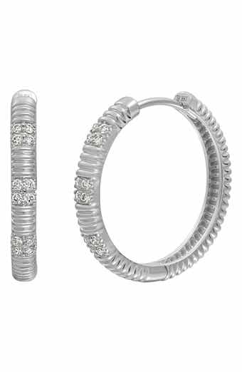 Cleo Diamond Hoop Earrings (Nordstrom Exclusive)