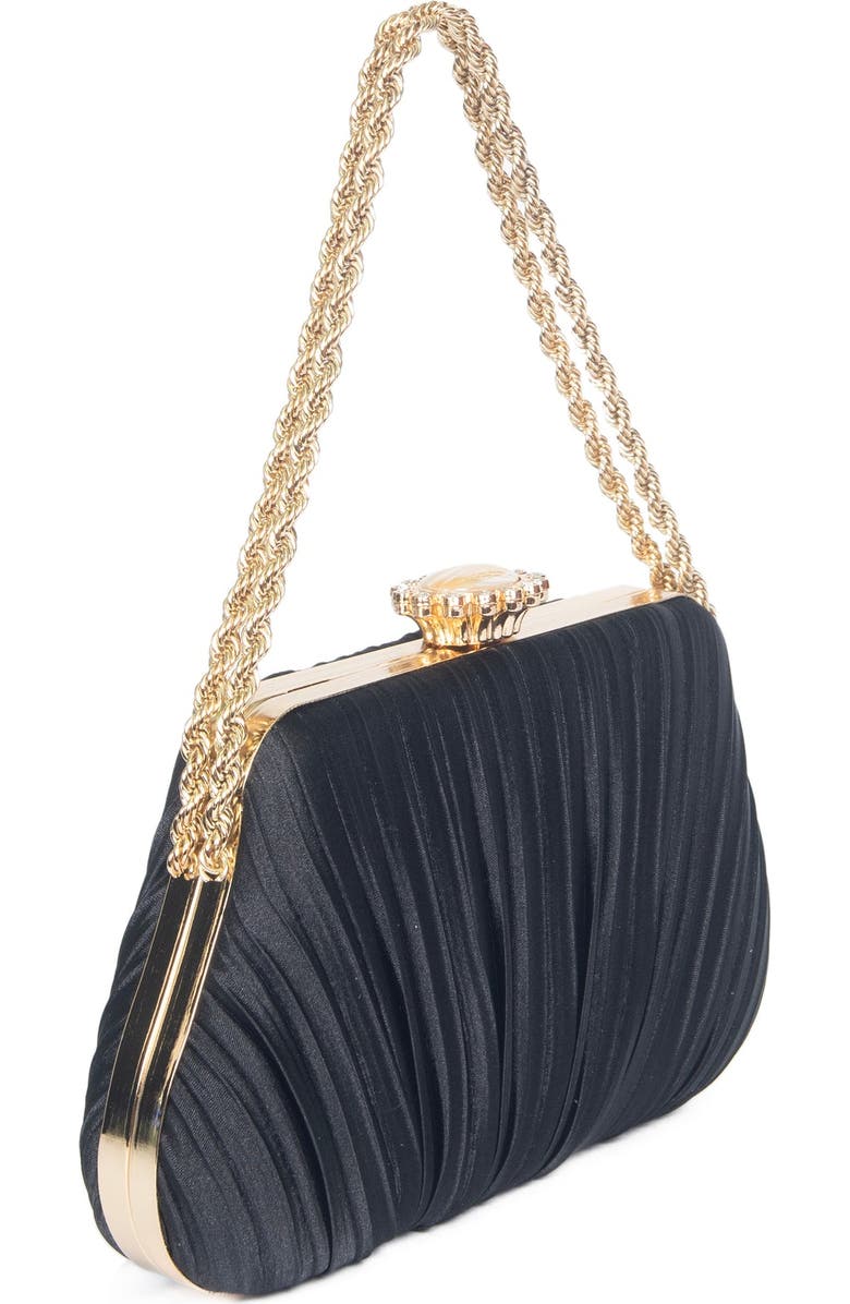 Lauren Lorraine Debbie Clutches, Alternate, color, Black