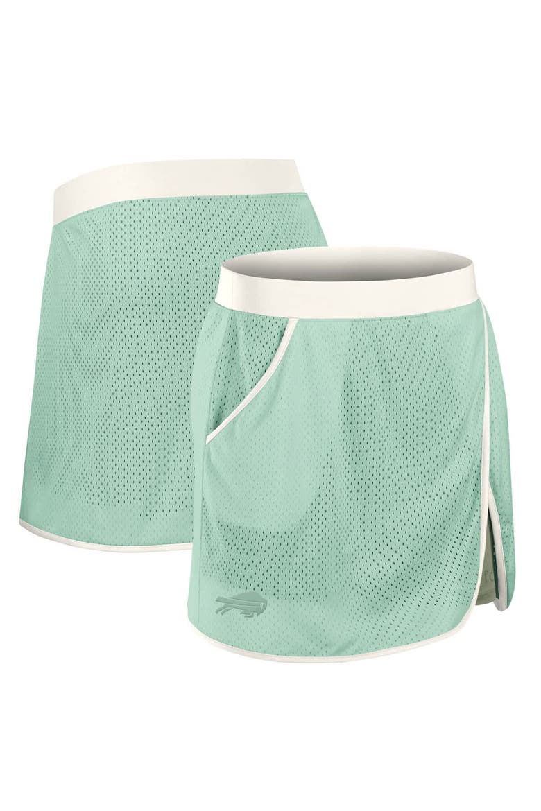 Women's Fanatics Mint Buffalo Bills Studio Wellness Skort, Main, color, Mint