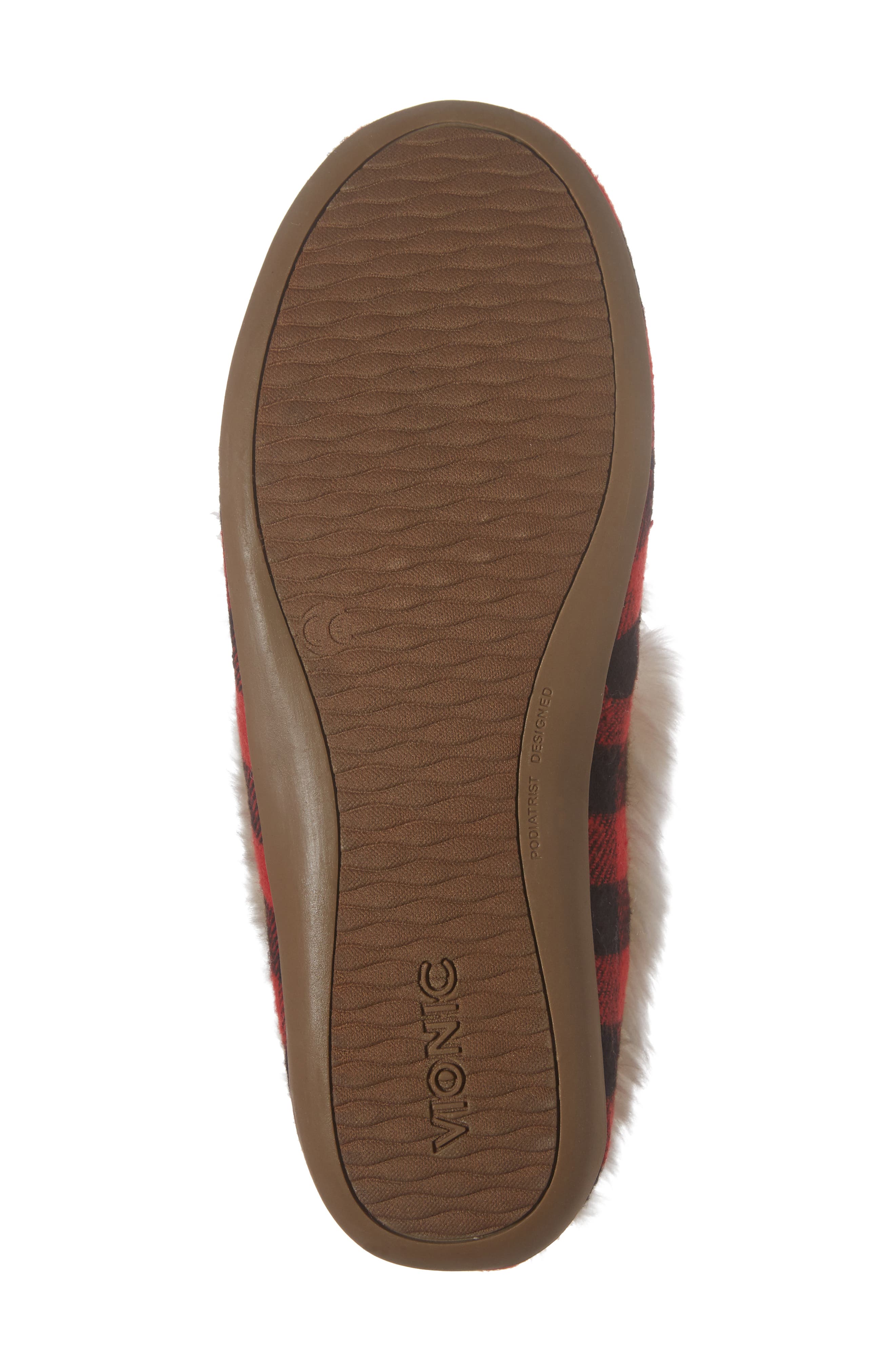 VIONIC WITH ORTHAHEEL Vionic Juniper Faux Fur Slipper, Alternate, color, 