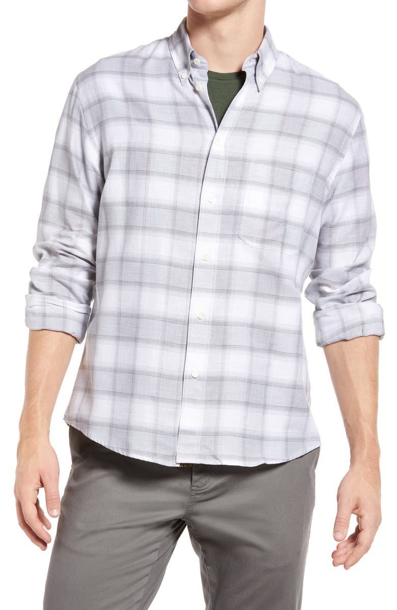 Billy Reid Tuscumbia Standard Fit Plaid Button-Down Shirt, Main, color,