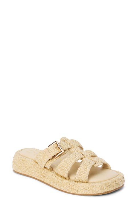 Ciao Platform Wedge Slide Sandal (Women)