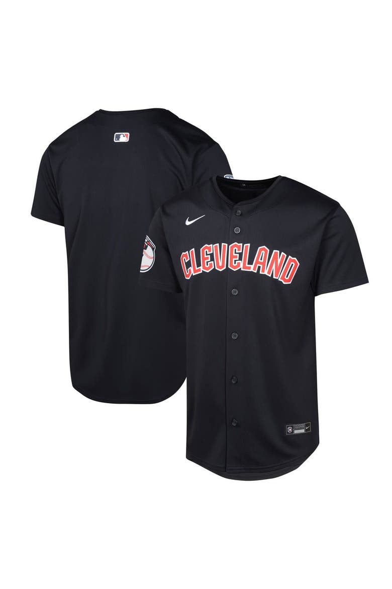 Youth Nike Navy Cleveland Guardians Alternate Limited Jersey, Main, color, Navy