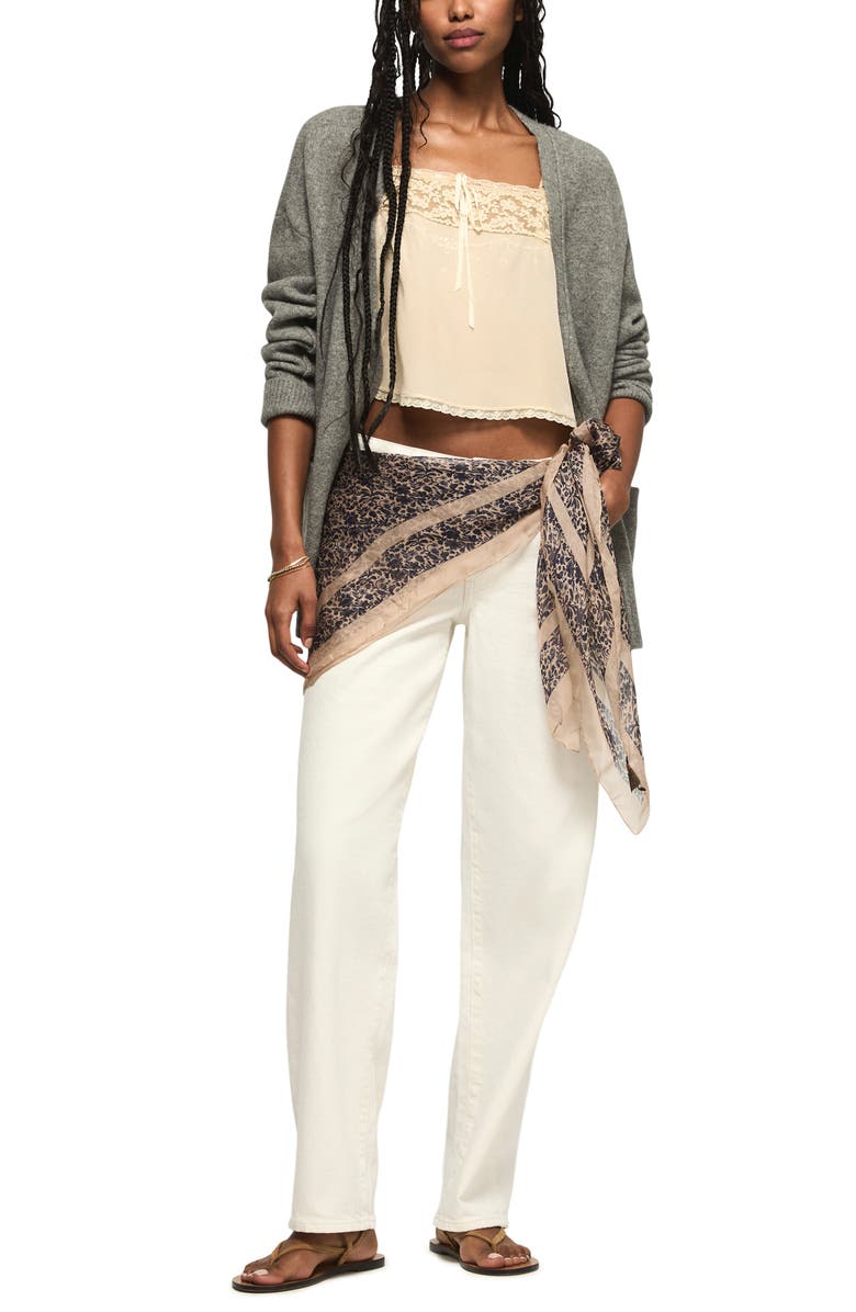 Lucky Brand The Baggy Jeans, Alternate, color, White Lies Wash