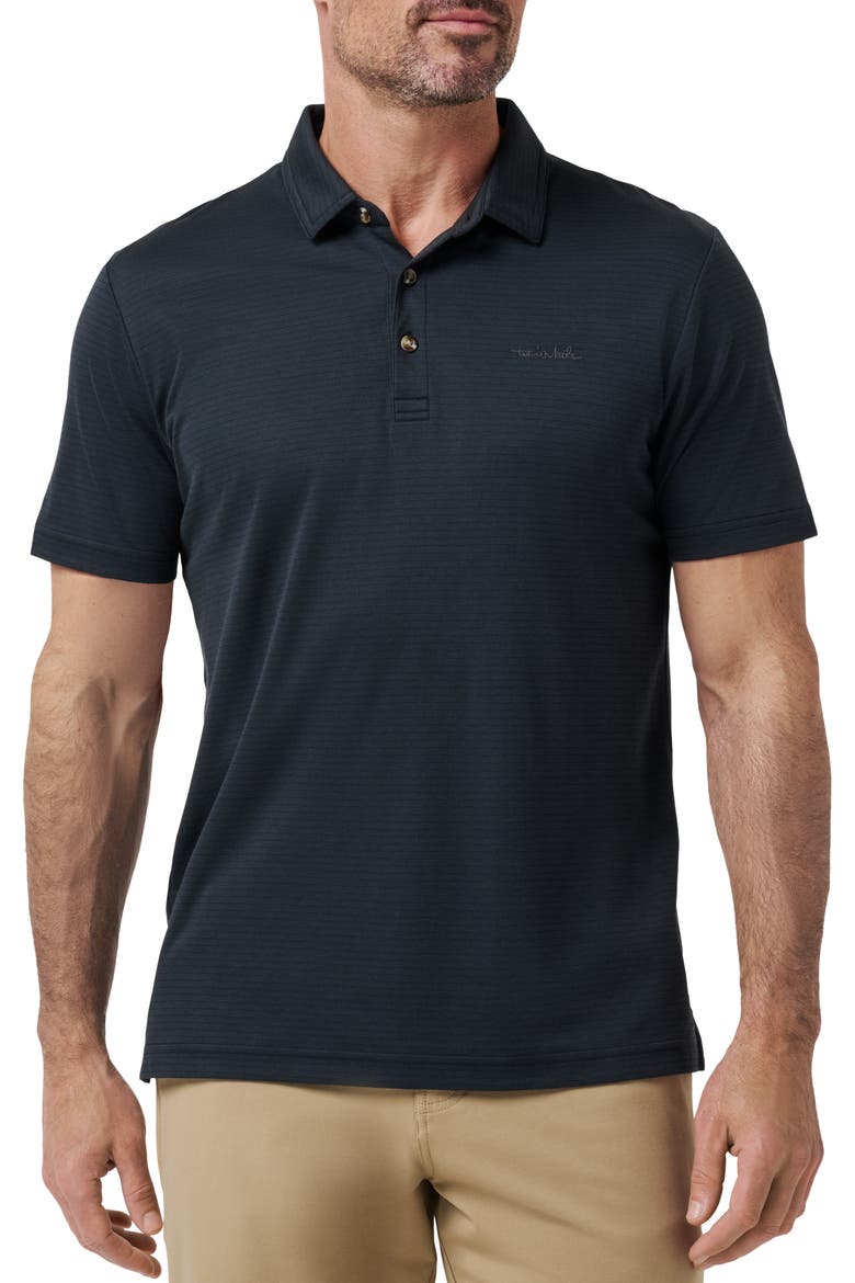 The Zinna 2.0 Polo Shirt, Main, color, BLACK