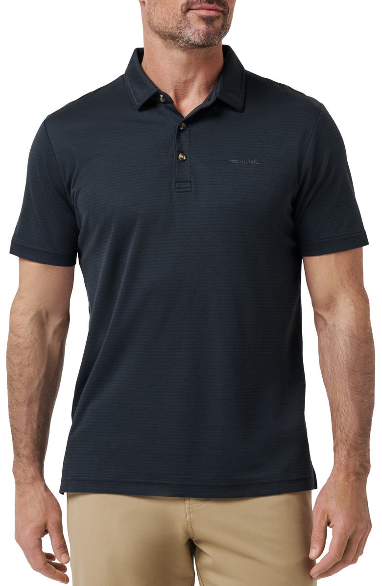 TravisMathew The Zinna 2.0 Polo Shirt, Main, color, Black