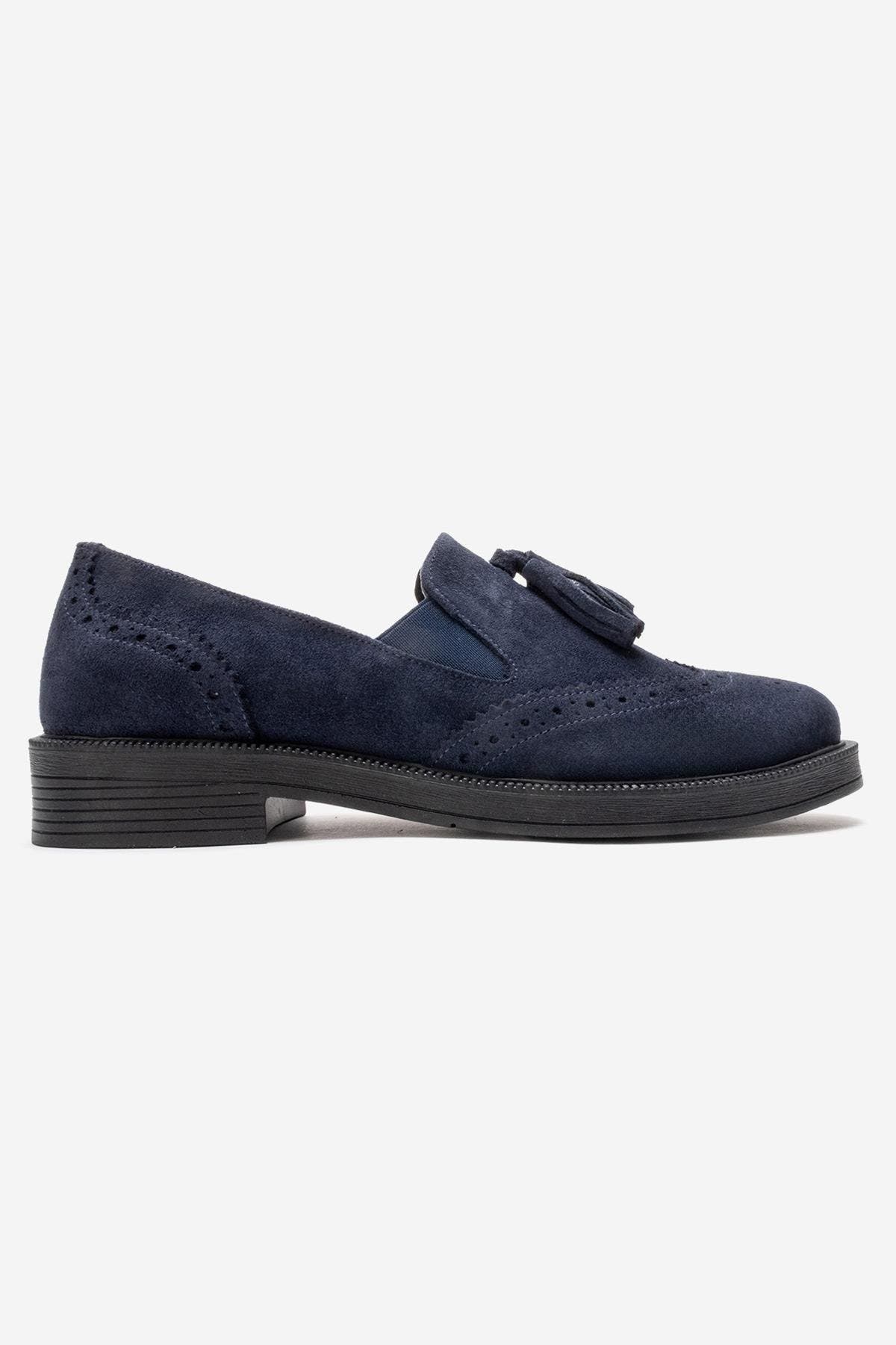 Alex Leather Tassel Loafers, Alternate, color, Navy Suede Leather