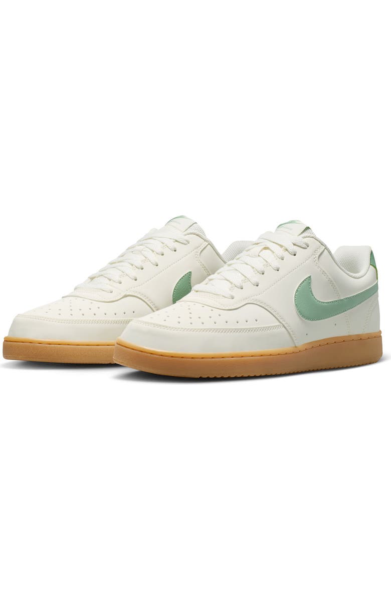 Nike Court Vision Low Top Sneaker, Main, color, Sail/ Steam