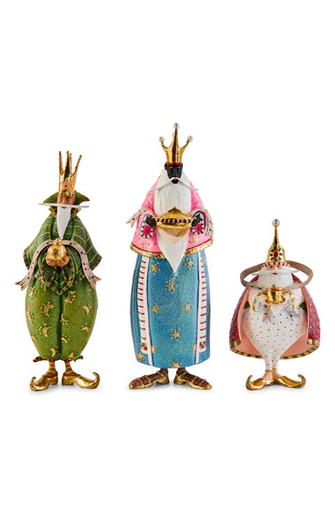 Patience Brewster Nativity Wisemen Decorations
