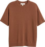 Nordstrom Short Sleeve Cashmere Sweater