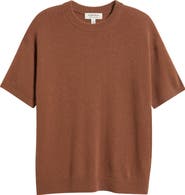 Nordstrom Short Sleeve Cashmere Sweater