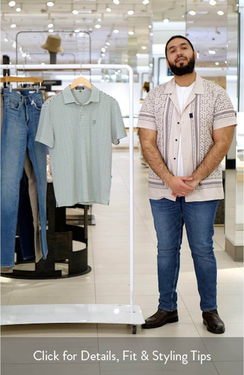 Teo Stripe Polo, sales video thumbnail