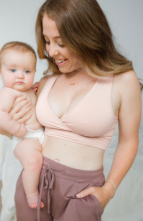 Kindred Bravely Racerback Crossover Maternity/nursing Bra