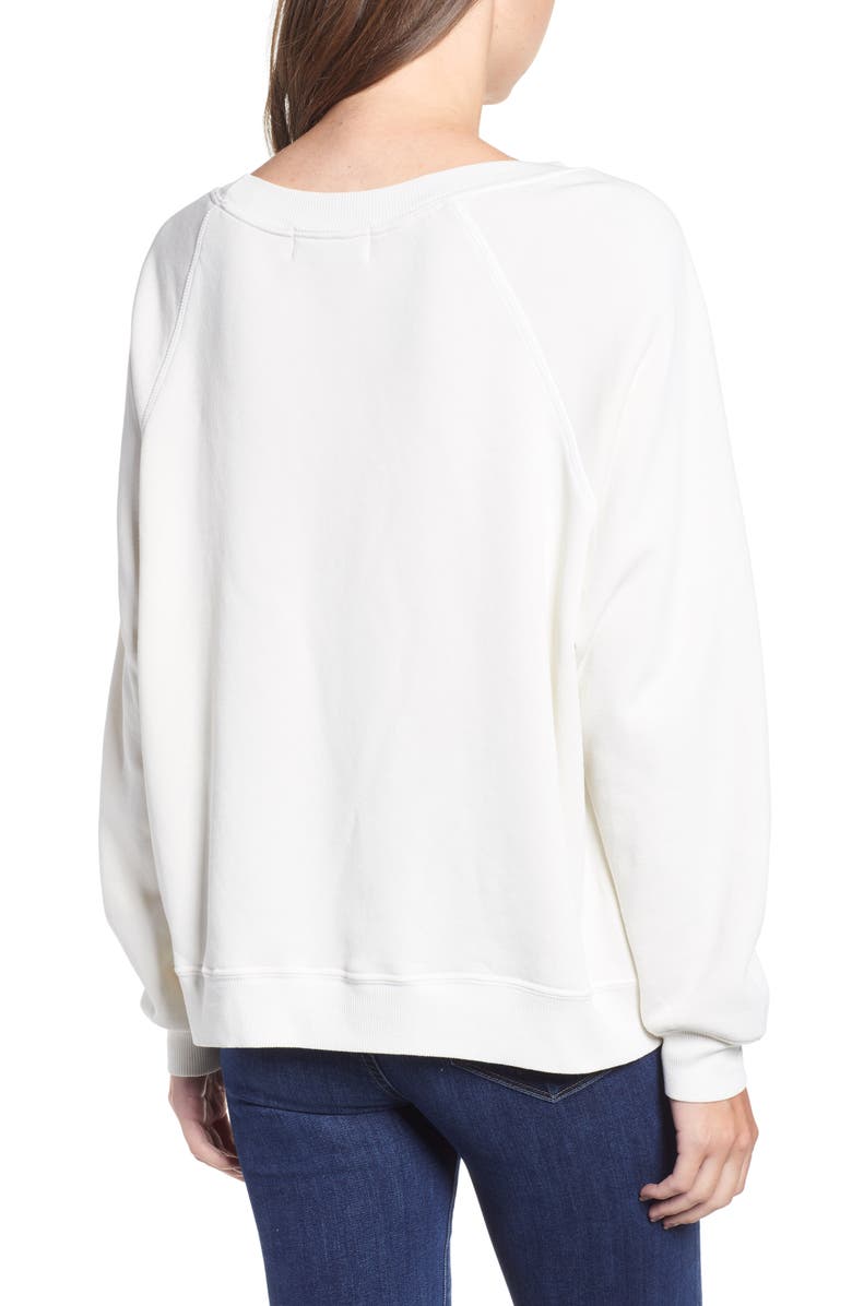 Wildfox Sommers - Over It Sweatshirt, Alternate, color, 