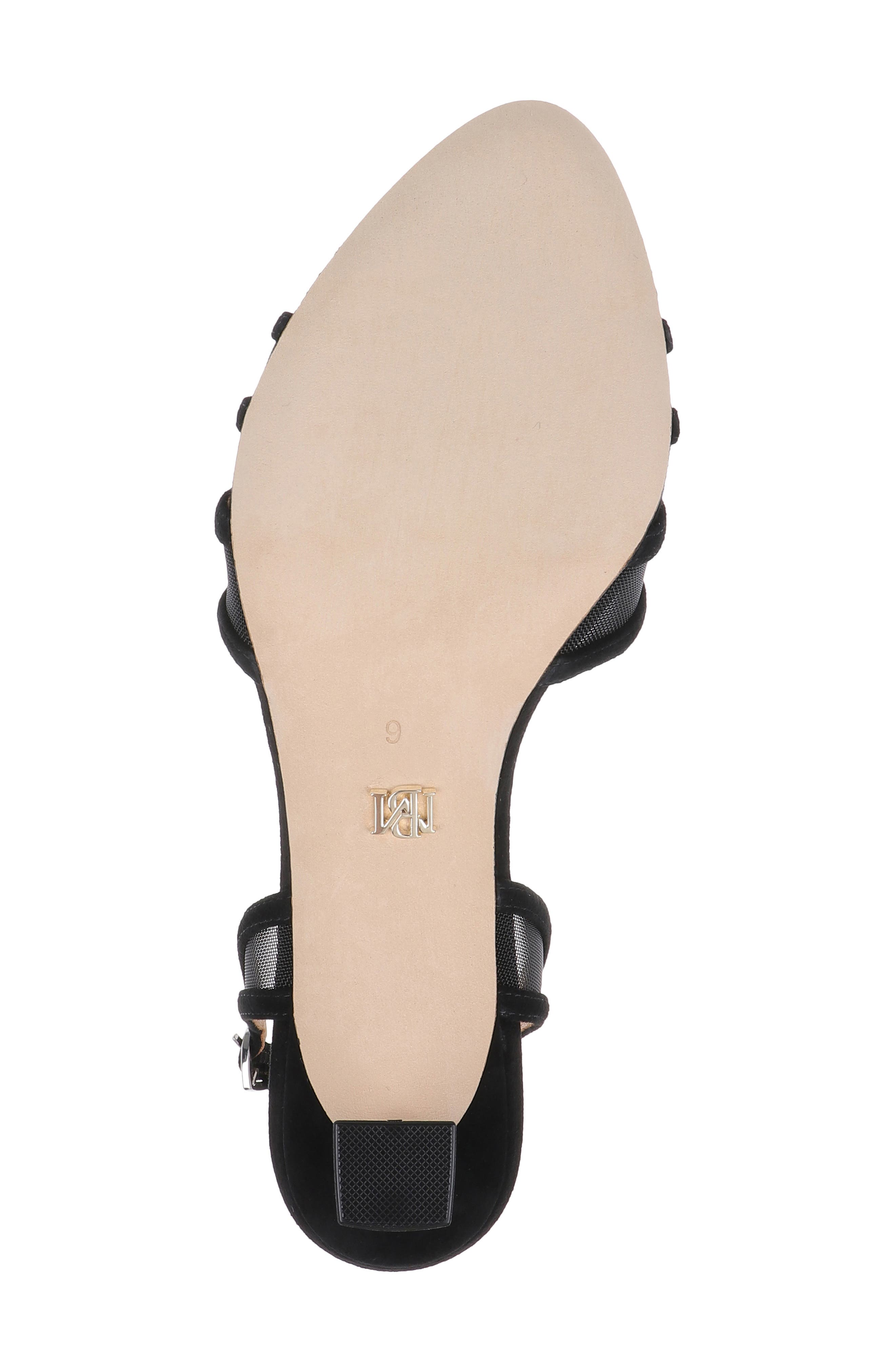 Badgley Mischka Collection Yoana Sandal, Alternate, color, Black Suede