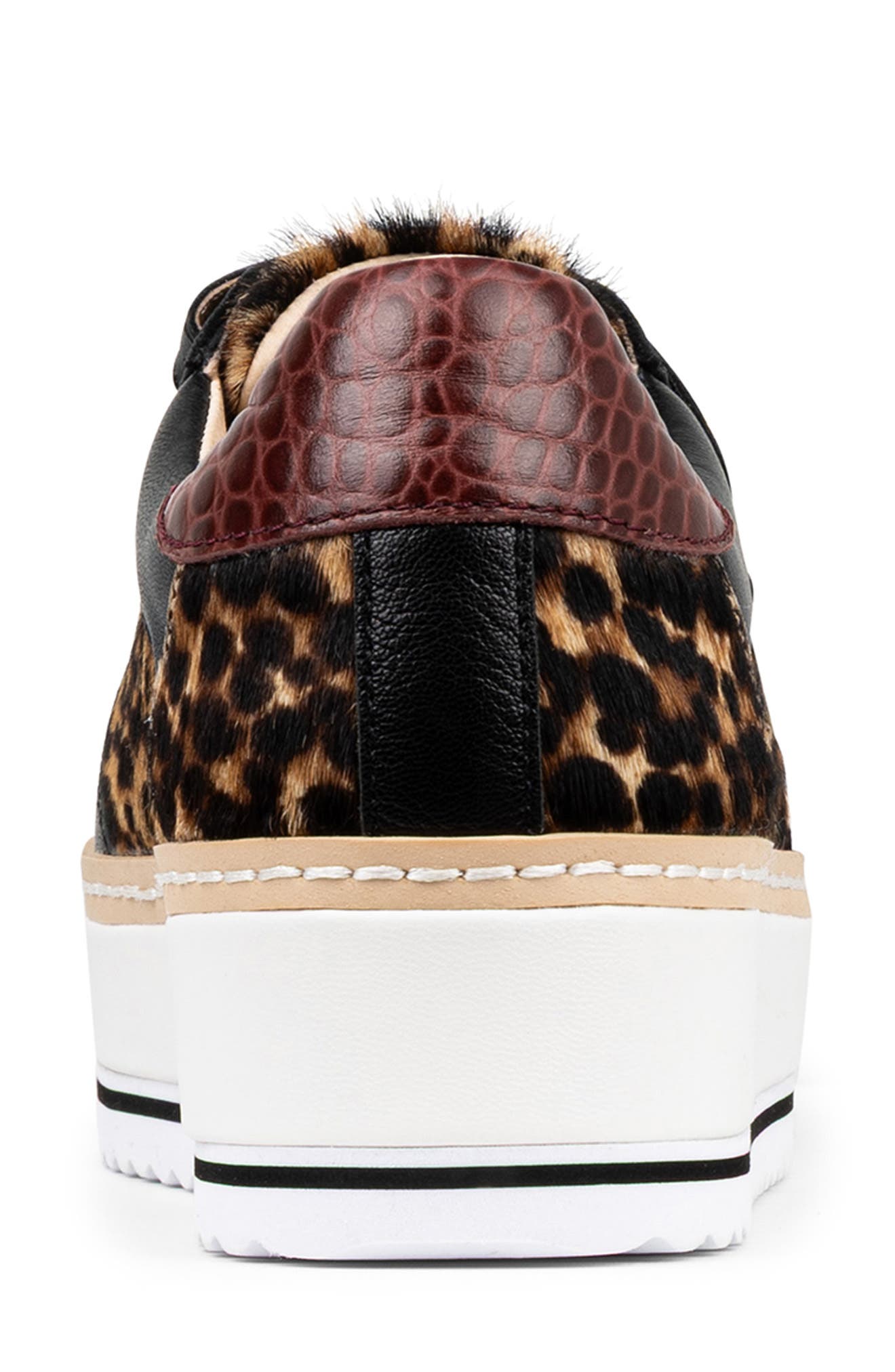 Donald Pliner Platform Sneaker, Alternate, color, Black Multi