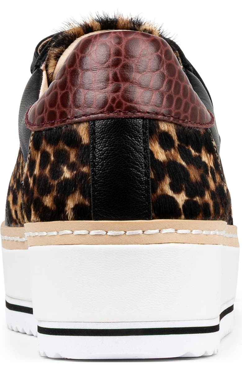 Donald Pliner Platform Sneaker, Alternate, color, Black Multi