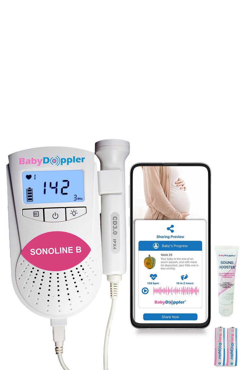 DAGAMMA Sonoline B Fetal Doppler - Pink, Main, color,