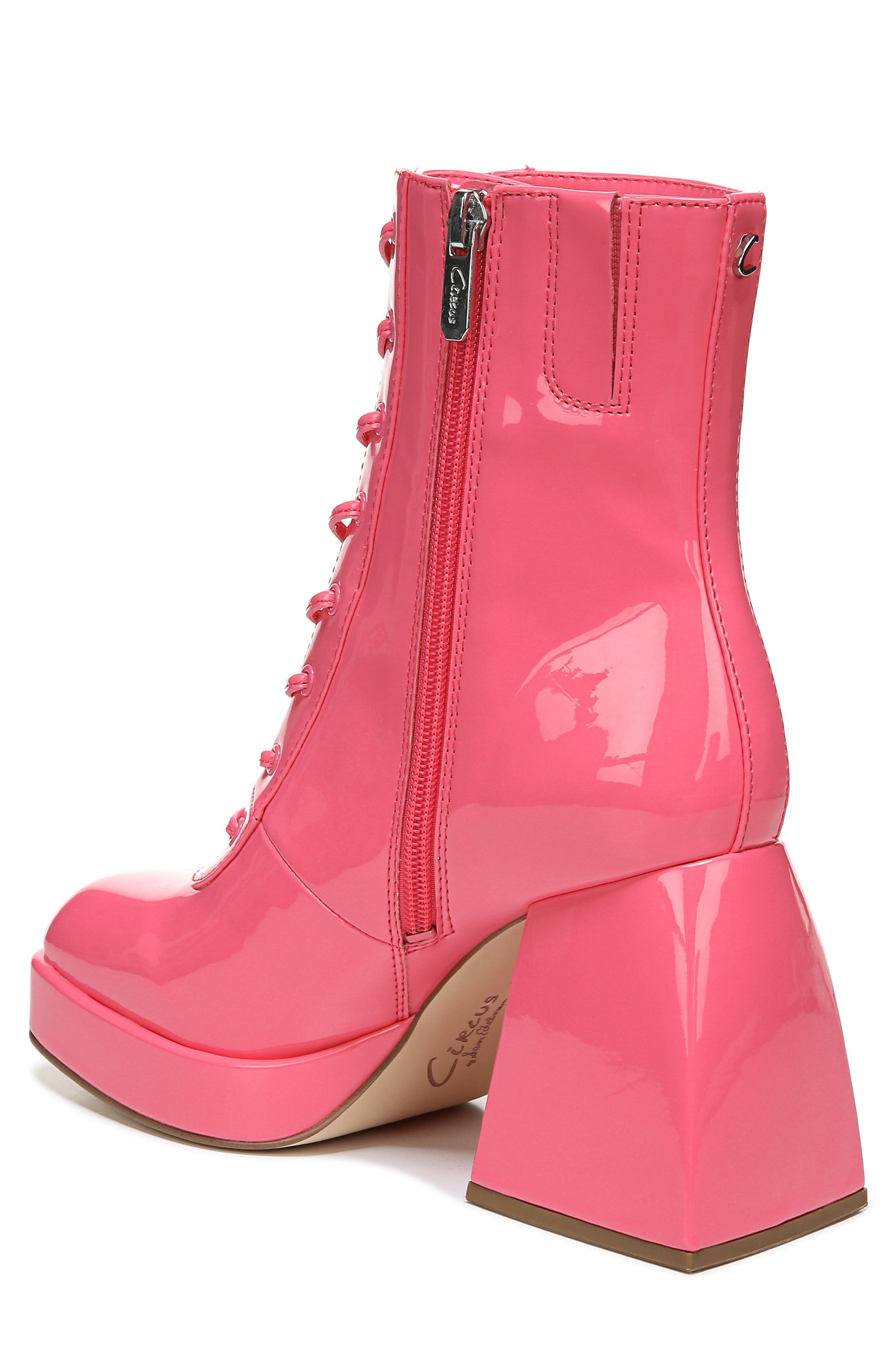 Kia Platform Boot, Alternate, color, PUNK PINK